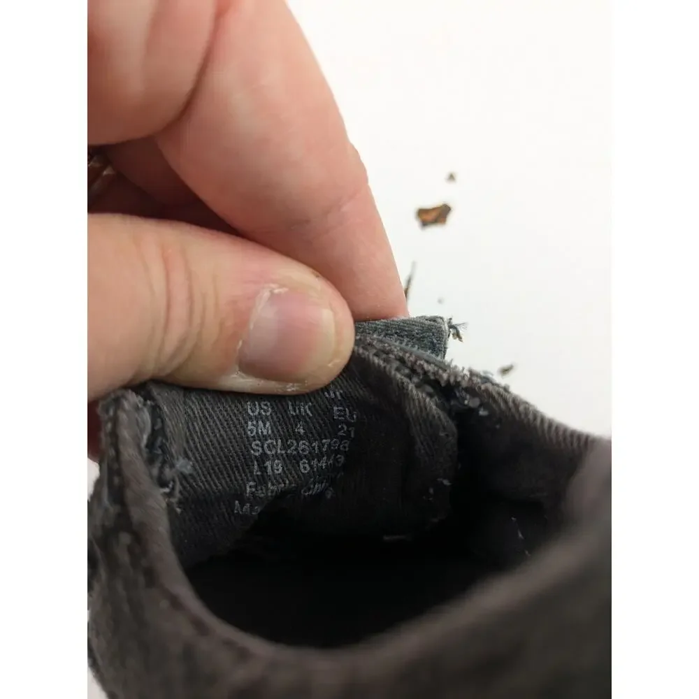 Sperry Topsider Infant Size 5 Gray Shoes